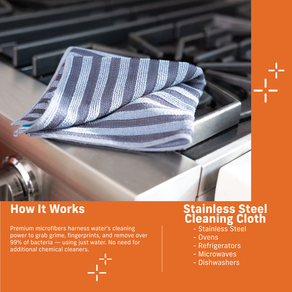 E-Cloth Stainless Steel Cloth - MICROVISOR® Extension Hood