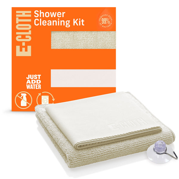 E-Cloth Microfiber Shower Cleaning Kit 2 Cloth Set 10612M - The
