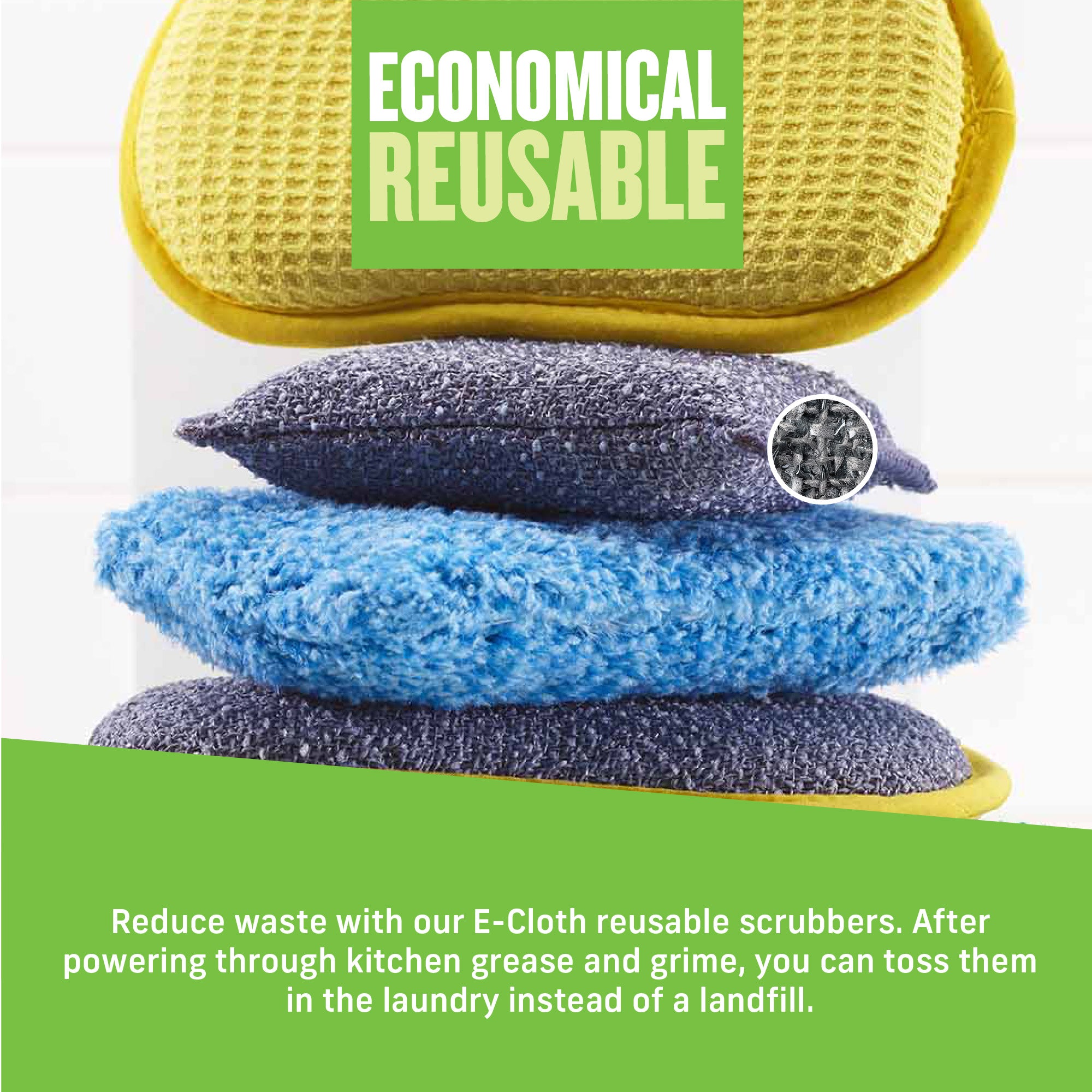 Non-Scratch Scrubbing Pads