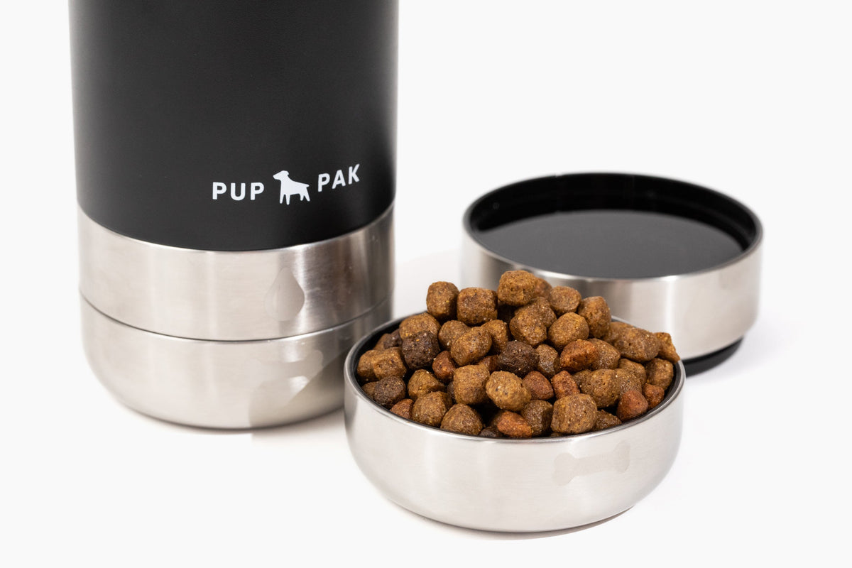 Pup Pak® Dog Water Bottle with Detachable Bowls