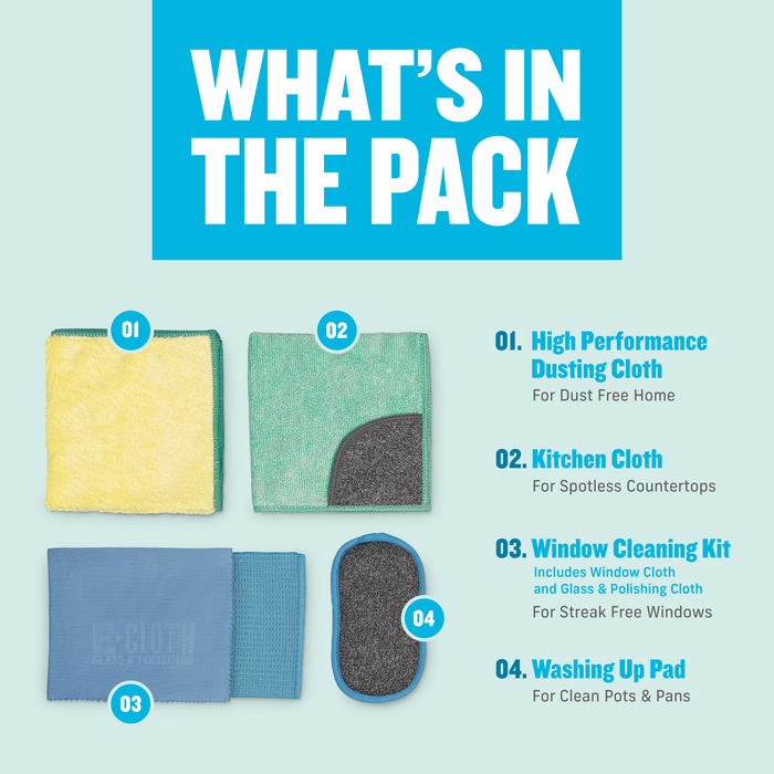 Essential Starter Pack E Cloth Inc