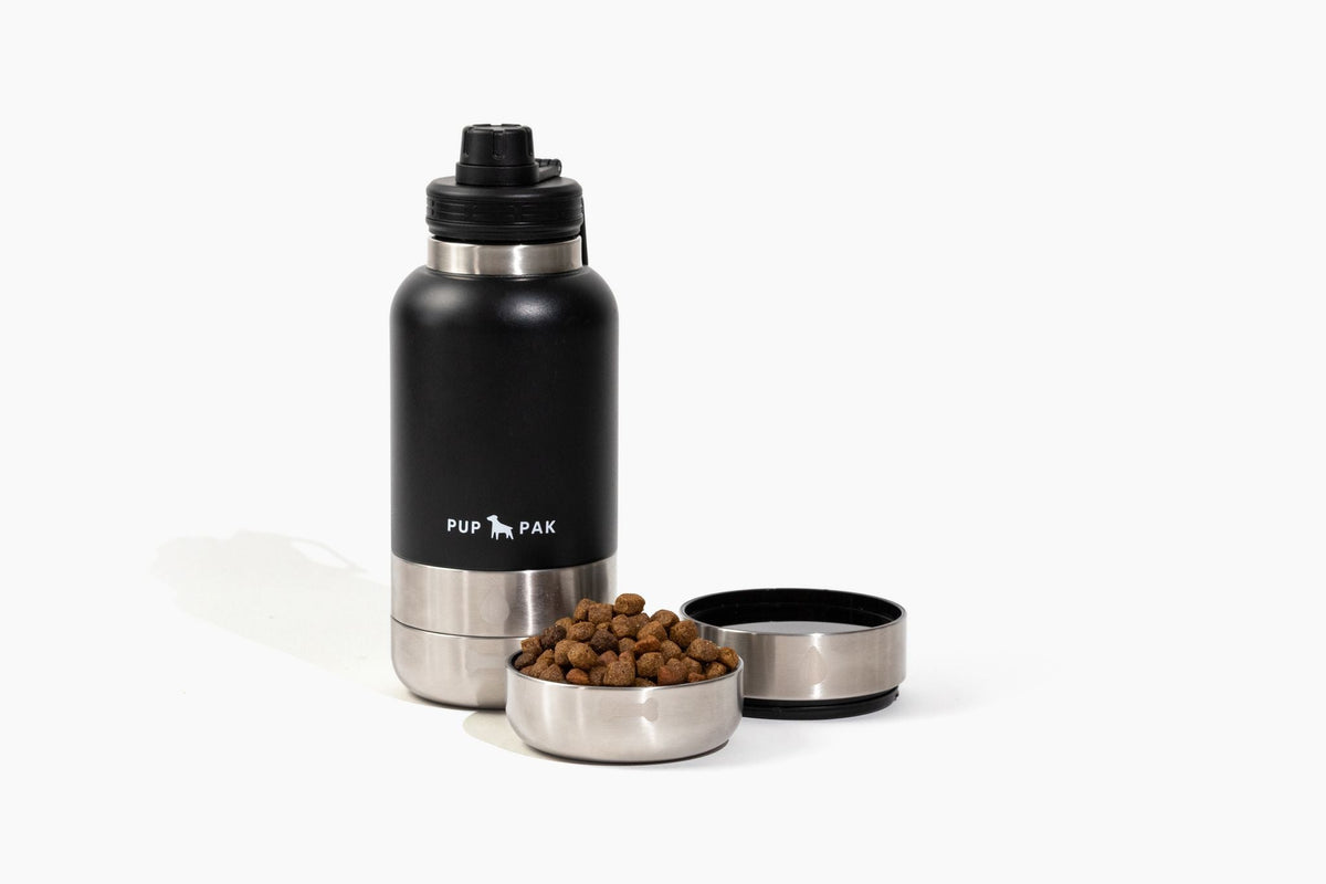 Pup Pak® Dog Water Bottle with Detachable Bowls