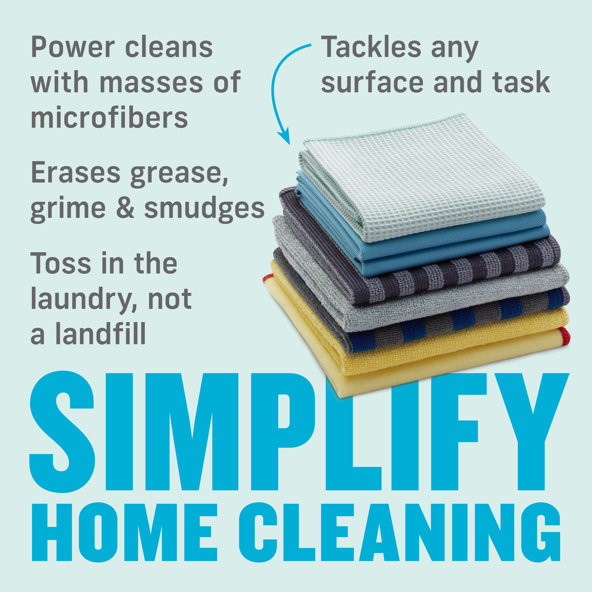 Easy-Click Mop and Duster Bundle - E-Cloth Inc