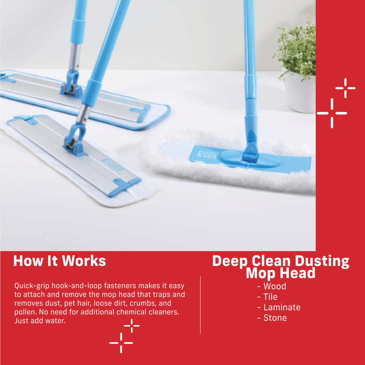 Replacement Standard-Sized Dust Mop Head