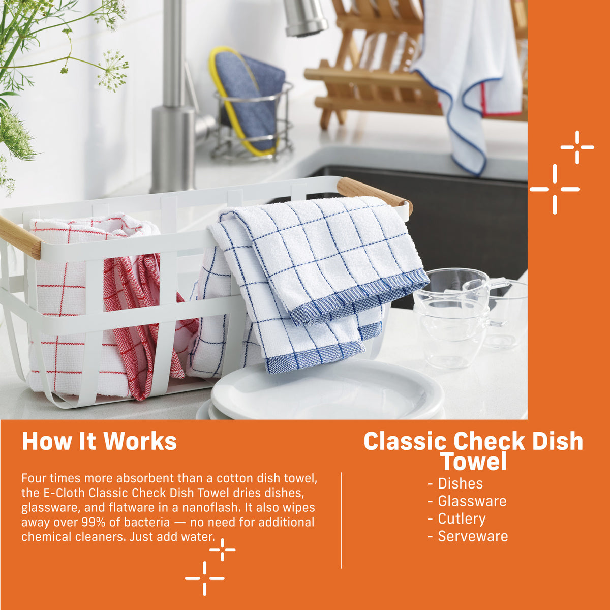 Classic Check Dish Towel