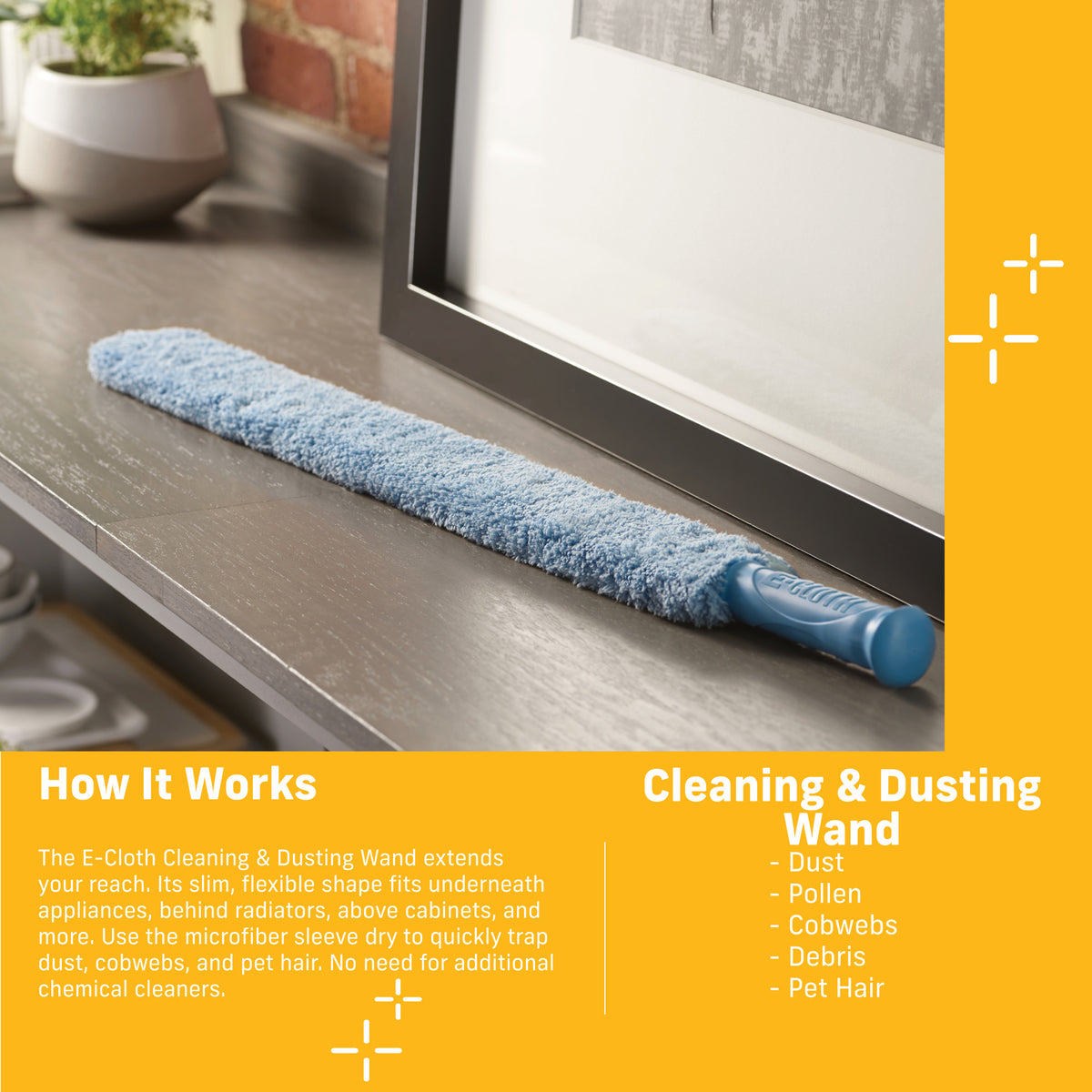 Cleaning &amp; Dusting Wand